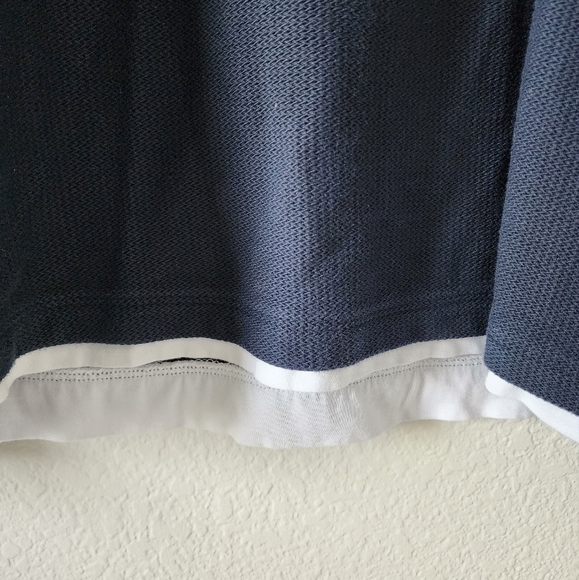 Zara Men’s Navy Blue L/S Thermal Top Size Medium - Picture 3 of 6